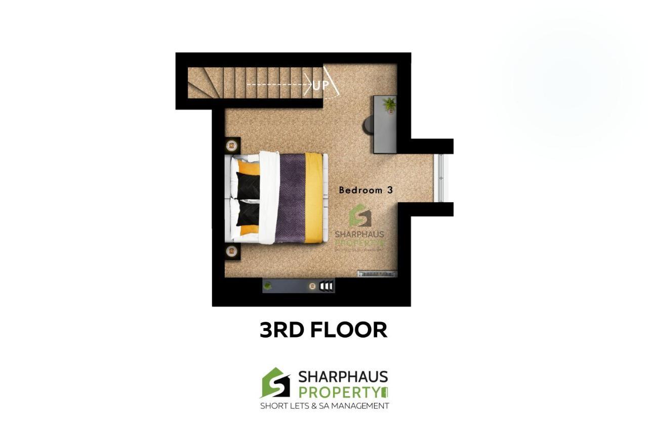 Charming Luxury 3Bed Apartment In A Prime Location By Sharphaus Short Lets & Serviced Accommodation Management Okręg wyborczy Hove Zewnętrze zdjęcie
